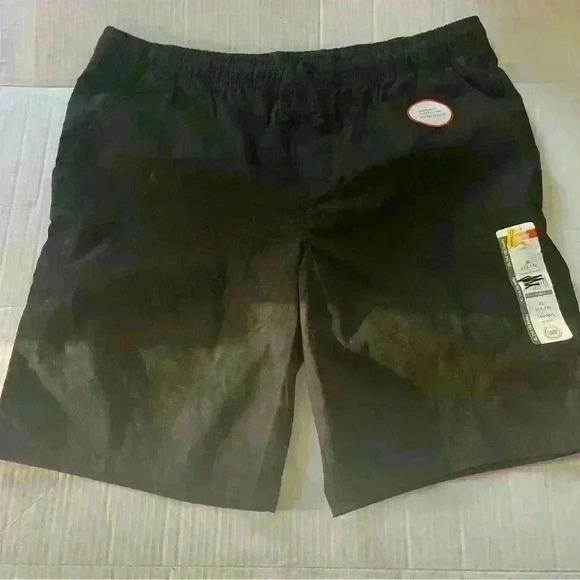 Wonder Nation XL Husky Kid Tough Core Shorts Black School Uniform - Picture 1 of 3